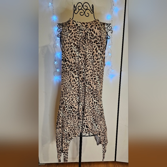 Long animal print tee - Picture 4 of 4